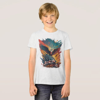 Camiseta bandeira americana
