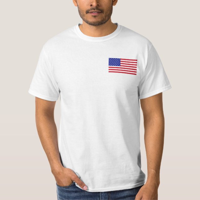 Camiseta Bandeira Americana (Frente)