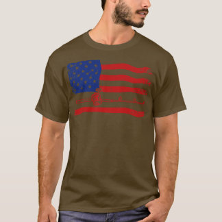 Camiseta Bandeira Americana