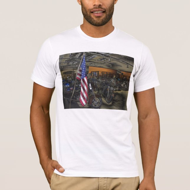 Camiseta Bandeira Americana (Frente)
