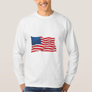 Camiseta bandeira americana