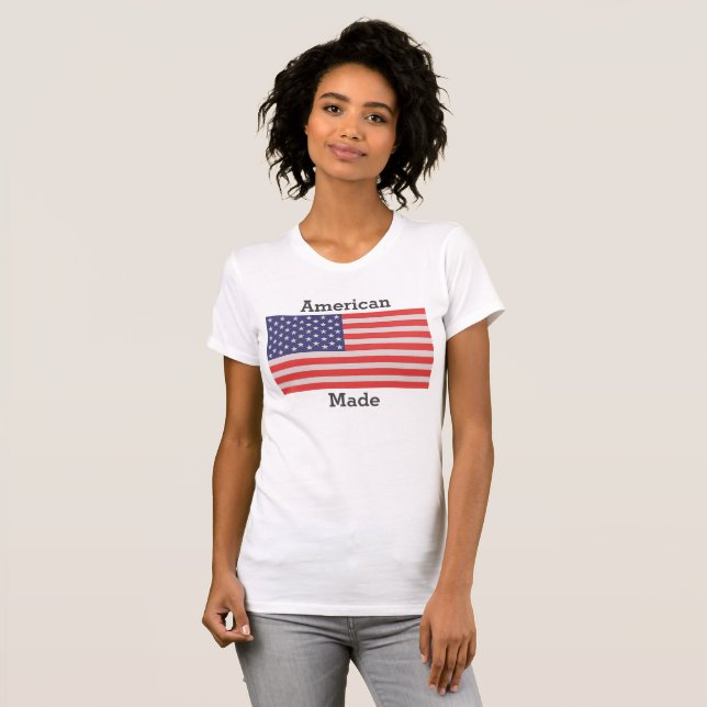 Camiseta bandeira americana (Frente Completa)
