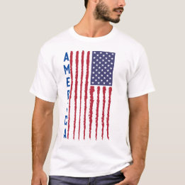 Camiseta Bandeira Americana 4 de julho