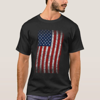 Camiseta Bandeira Americana 4 De Julho Bandeira Patriótica