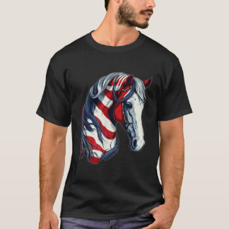 Camiseta Bandeira Americana 4 De Julho Patriótica