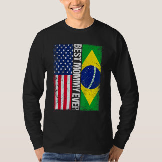 Camiseta Bandeira Americana: A Melhor Mamãe Da Família