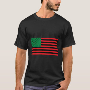 Camiseta Bandeira Americana Africana