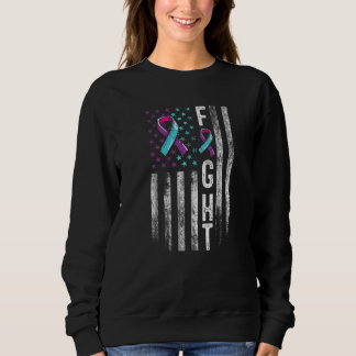 Camiseta Bandeira Americana Angustiada Prevenção ao Suicídi