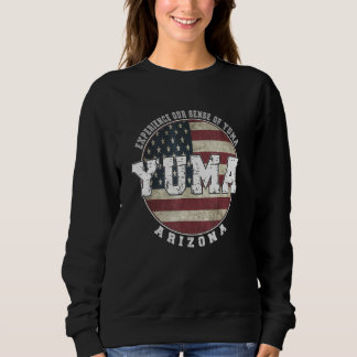 Camiseta Bandeira Americana Antiga de Yuma Arizona