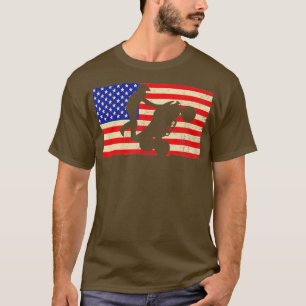 Camiseta Bandeira Americana ATV Quad Bike Four Wheeler Dirt