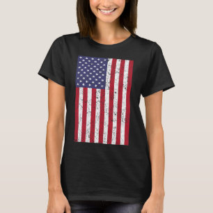 Camiseta Bandeira Americana Bandeira Dos Estados Unidos Da
