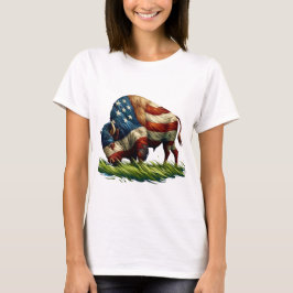 Camiseta Bandeira Americana Buffalo