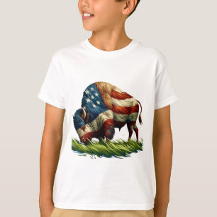 Camiseta Bandeira Americana Buffalo