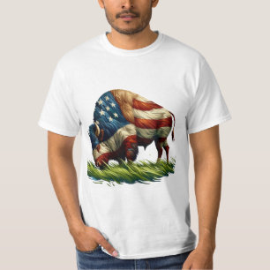 Camiseta Bandeira Americana Buffalo