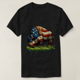 Camiseta Bandeira Americana Buffalo