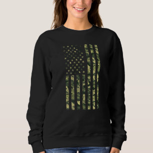Camiseta Bandeira Americana Camuflada Usa Camuflagem Patrió
