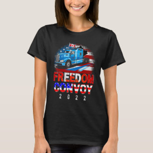 Camiseta Bandeira Americana Canadá, Voo da Liberdade de Ban