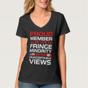 Camiseta Bandeira Americana Canadá, Voo da Liberdade de Ban