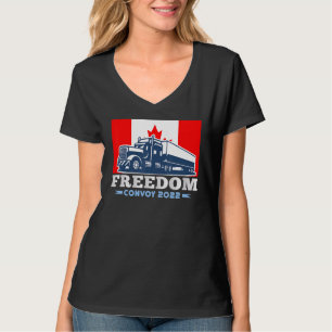 Camiseta Bandeira Americana Canadá, Voo da Liberdade de Ban