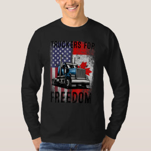 Camiseta Bandeira Americana Canadá, Voo da Liberdade de Ban