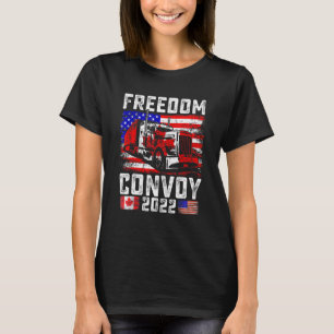 Camiseta Bandeira Americana Canadá, Voo da Liberdade de Ban