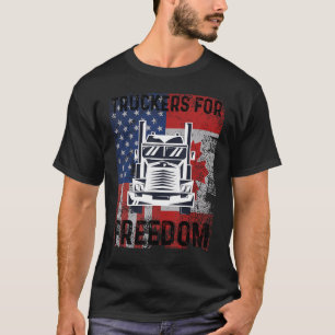 Camiseta Bandeira Americana Canadá, Voo da Liberdade de Ban