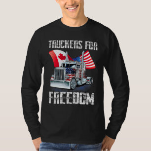 Camiseta Bandeira Americana Canadá, Voo da Liberdade de Ban