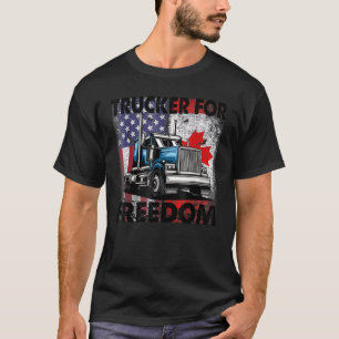 Camiseta Bandeira Americana Canadá, Voo da Liberdade de Ban