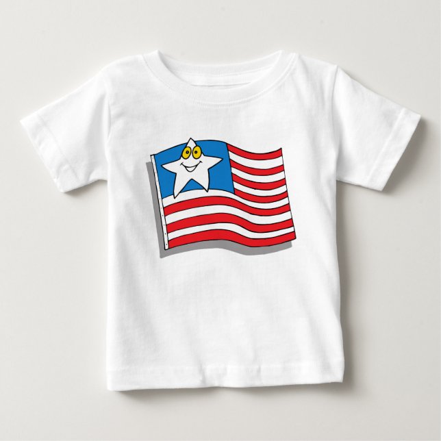 Camiseta Bandeira Americana Custa (Frente)