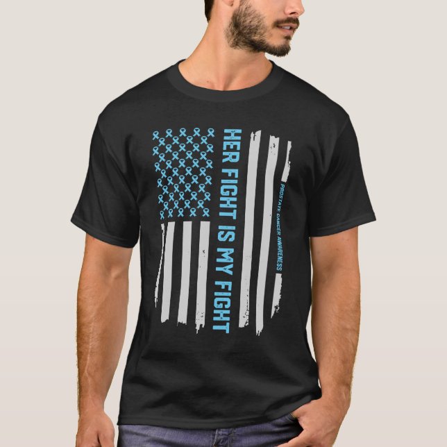 Camiseta Bandeira americana da fita da consciência do (Frente)