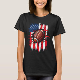 Camiseta Bandeira Americana de 4 de julho