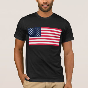 Camiseta Bandeira Americana de 50 Estrelas: Velhas Estrelas