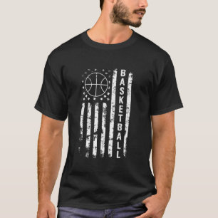 Camiseta Bandeira Americana de Basquete