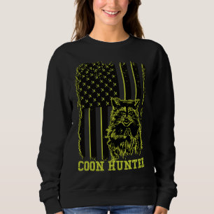 Camiseta Bandeira Americana de Hunter Raccoon