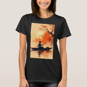 Camiseta Bandeira Americana de Pesca