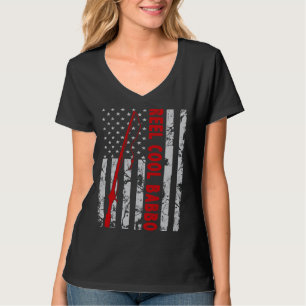 Camiseta Bandeira Americana de Pesca do Babbo Super Legal p