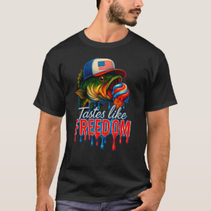Camiseta Bandeira Americana de Pesca Preguiçoso DIY Hallowe