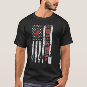 Camiseta Bandeira Americana de Reforma Eletrônica Retirada