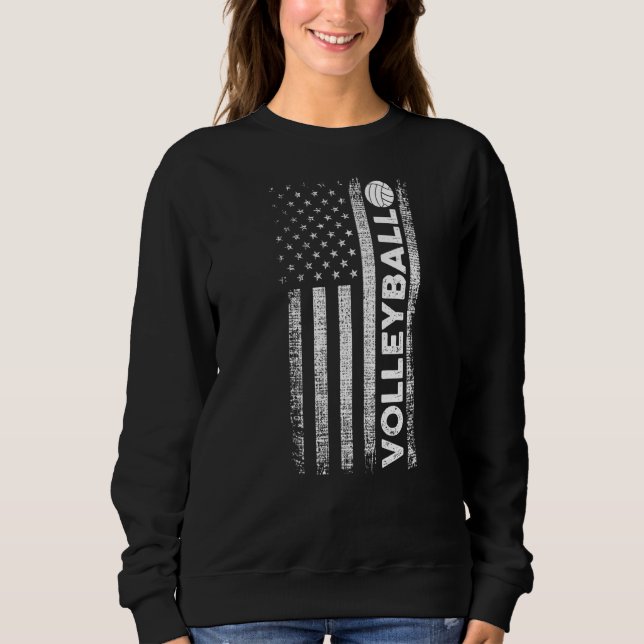 Camiseta Bandeira Americana de Voleibol (Frente)