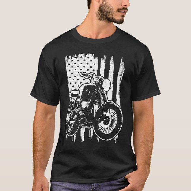 Camiseta Bandeira Americana Desapontada (Frente)