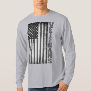 CAMISETA BANDEIRA AMERICANA DIA DOS VETERANOS 4 DE JULHO