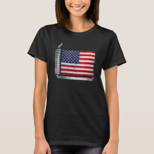 Camiseta Bandeira Americana Diesel Bandeira Americana 4 De 