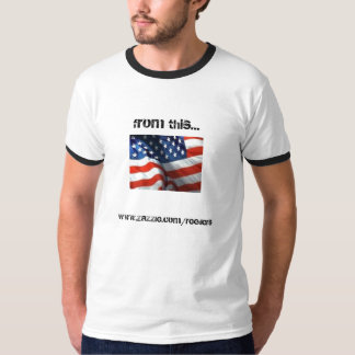 Camiseta Bandeira americana disto…