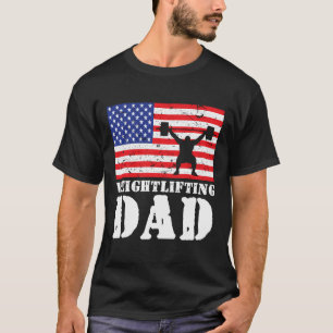 Camiseta Bandeira Americana Distressed Usa Levantamento de 