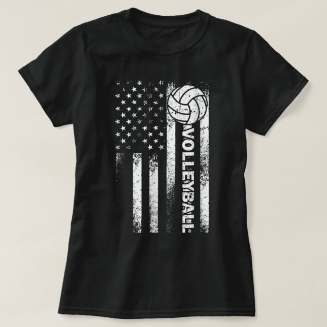 Camiseta Bandeira Americana Diversão Patriota dos EUA (Frente do Design)