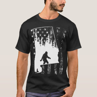 Camiseta Bandeira Americana do Alabama