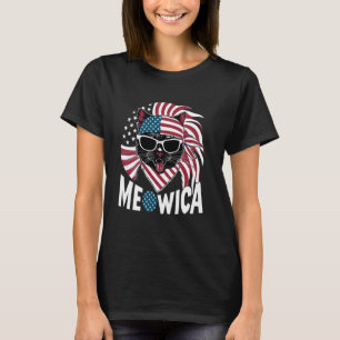 Camiseta Bandeira Americana do Dia da Independência Engraça