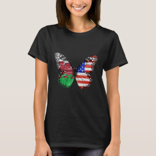 Camiseta Bandeira Americana do País de Gales