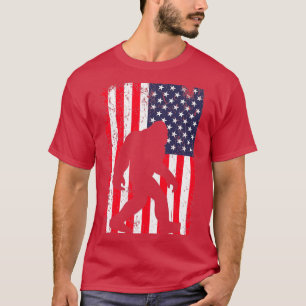 Camiseta Bandeira Americana do Pé Grande