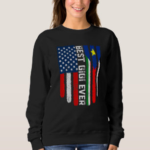 Camiseta Bandeira Americana do Sudão do Sul Melhor Gigi Eve